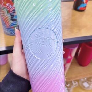 Starbucks Pastel Swirl Tumbler